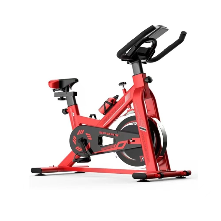 Magnetischer Innenkörper passte den Hauptabnehmenhometrainer Edelstahl-Schwungrad-des unlegierten Hartstahls, der riesige Turnhallen-spinnendes Fahrrad spinnt