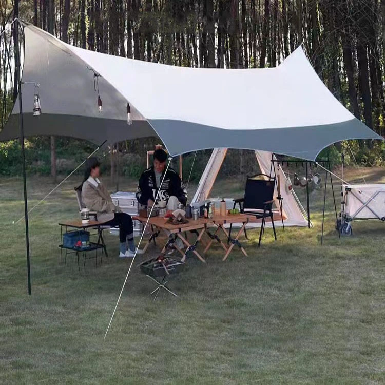 Strand-Zelt Sun-Schutz-Schatten-kampierender wasserdichter Knall des windundurchlässigen Polyester-210t kampierender herauf Sun-Schutz