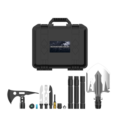 Aluminiumlegierung wesentliches Werkzeug-Überlebens-im Freien Kit High Carbon Stainless Steels