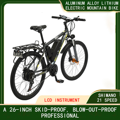 Lithium-Batterie-elektrisches Fahrrad des Hinterradfederungs-Rahmen-30-50Km/H 40Km/H mit geführter Anzeige