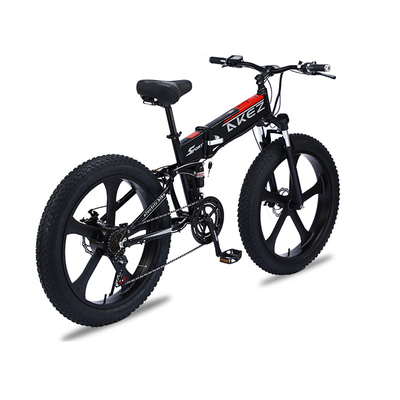 LED zeigen 26 Magnesium-Legierung des Zoll-fetter Reifen-elektrische Fahrrad-40km/H an