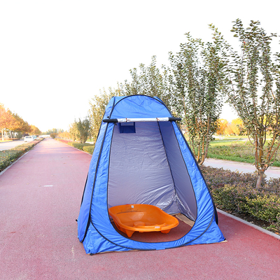 Kampierender Knall im Freien herauf Duschzelt, tragbarer Privatleben-Schutz für Duschen und Toiletten