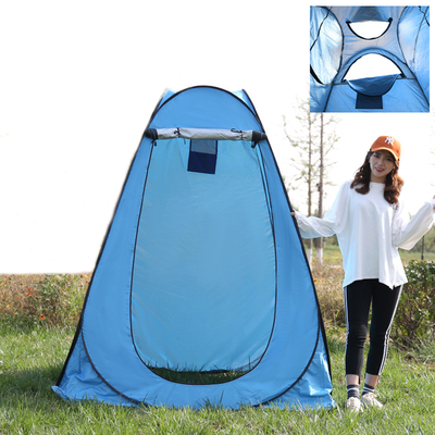 1.5x1.5x1.9m Augenblick-Knall-oben Duschzelt, tragbares kampierendes Duschzelt
