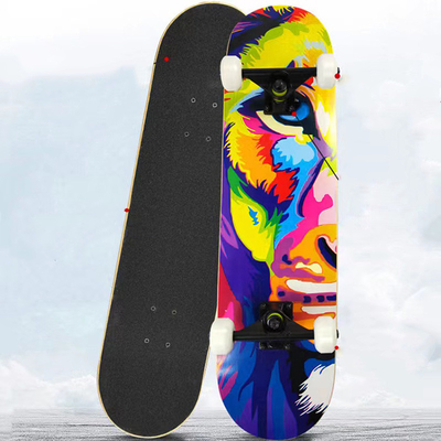 PU-Rad Outdoor-Unterhaltungsgeräte Heat Transfer Printing Lager Skateboard