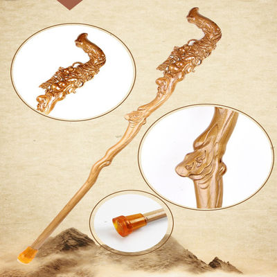 Handgefertigter hölzerner Beleg der Spazierstock-90cm nicht im Freien