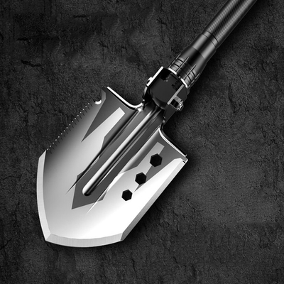 Abenteuer-kampierendes Tool-Kit, Überlebens-Schaufel-Werkzeug Kit With Tactical Axe