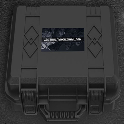 Überlebens-Gang-Aluminiumlegierungs-Abenteuer-Werkzeug Kit With Flashlight