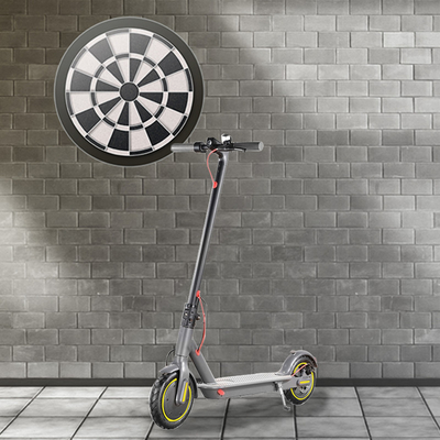 2 Rad-batteriebetriebener elektrischer Roller 70km, 10 Zoll-Reifen, der e-Roller faltet