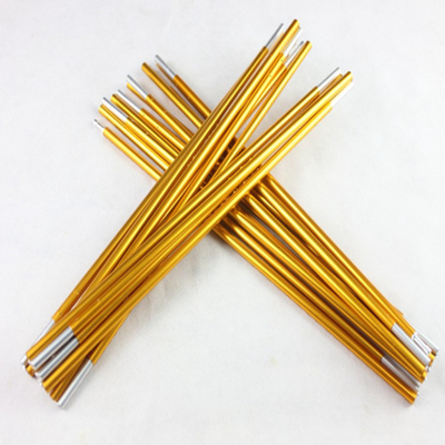 19mm ineinanderschiebendes Aluminiumzelt Pole anodisierte Oberflächenbehandlung