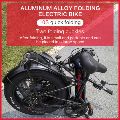 elektrisches Fahrrad-Aluminiumpedal-Magnesium-Legierung der Lithium-Batterie-500W