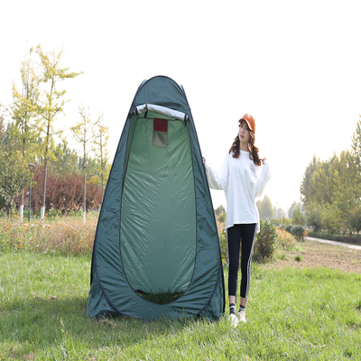 1.2x1.2x1.9m einzelnes Knall-oben Duschzelt, wasserdichtes kampierendes Duschtoiletten-Zelt