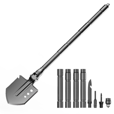 Selbstverteidigungs-mehrfunktionale Schaufel im Freien, 76cm Überlebens-taktische Multifunktionsschaufel