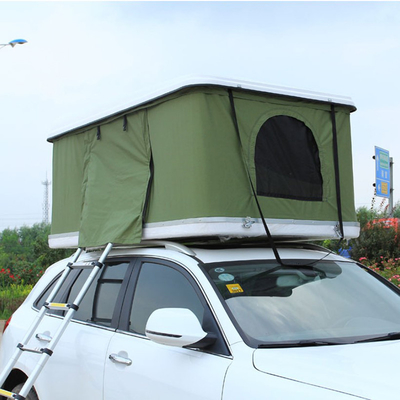 PU beschichtete 2000mm Leichtgewichtler-stark Shell Roof Top Tent-Person 2-3/3-4