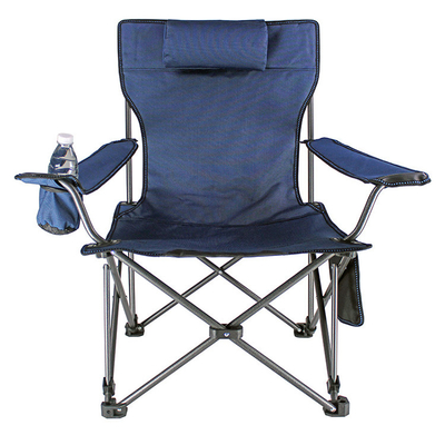 tragbarer und verstaubarer justierter Rahmen-Strand-Metallfischen-Stuhl des Gewebe-600D mit Carry Bag