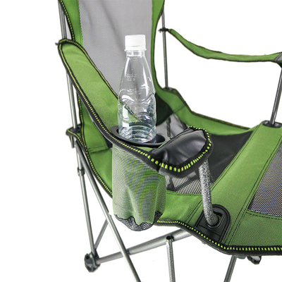 Gewebe des Stahlrohr-600D, das Direktor Chair Portable Stowable faltend trägt