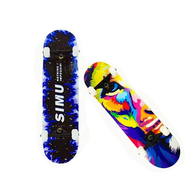 31,75&quot; Outdoor Entertainment Equipment Ahorn-Aluminium-Skateboard