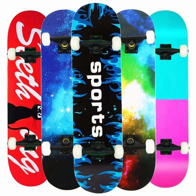 Kohlenstoffstahl-Lager Longboard-Skateboard-Räder erhitzen Transferdruck