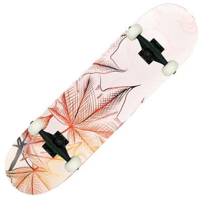 Der 7 Schicht-Ahorn-fährt hölzernes Sand-PU-Rad-Plattform-Holz Off Road Skateboard Schwarzes tragend