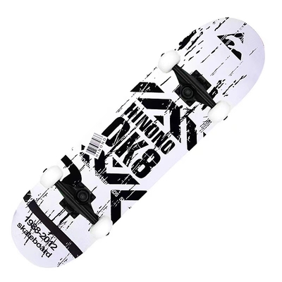 Der 7 Schicht-Ahorn-fährt hölzernes Sand-PU-Rad-Plattform-Holz Off Road Skateboard Schwarzes tragend