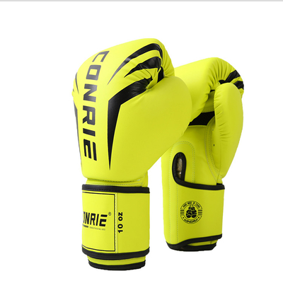PU überziehen Breathable boxende Schutzausrüstung EVA Taekwondo Giant Boxing Glovess mit Leder