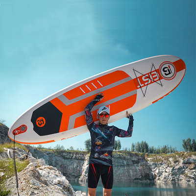 Stehen Sie oben schlürfen Paddel-Fliegen-Surfbrett mit Fuß-Seil aufblasbar
